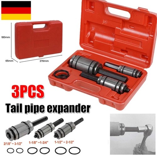 Auspuff rohrweiter set tlg - auspuff, 3-tlg